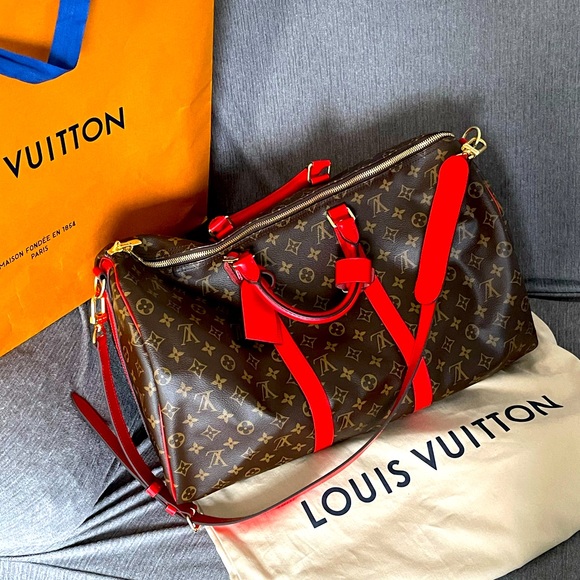 Authentic Louis Vuitton Keepall Bandoulière 50 - Picture 1 of 7